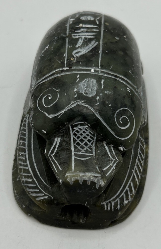 Scarab Egyptian Glazed stone