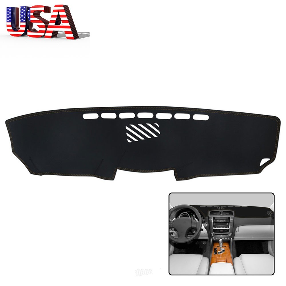 Car Dashboard Cover Non-Slip Dashmat Dash Mat For Lexus IS250 IS350 06-11 1pc