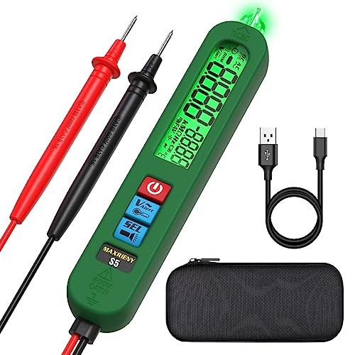 Smart Digital Multimeter Tester Rechargeable Pen-Type Voltmeter Diode