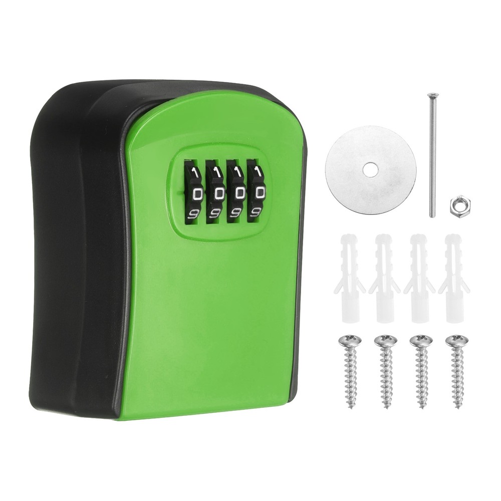 Wall Mount Key Lock Box Digit Combination Lockbox