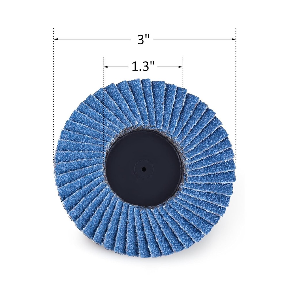 24 PCS 3 Inch Sanding Discs – Versatile Grits for Efficient Grinding