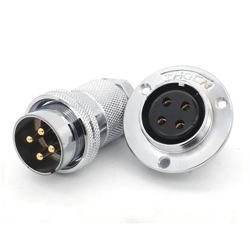 GX30 Aviation 4 5 6 7 8 pin Connector Bulkhead 3 Hole Circular Plug & Socket