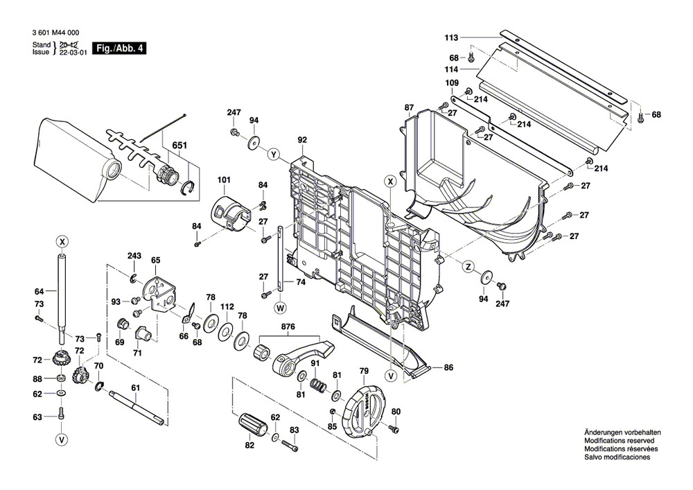 New Bosch 1609B06362 Helical Gear