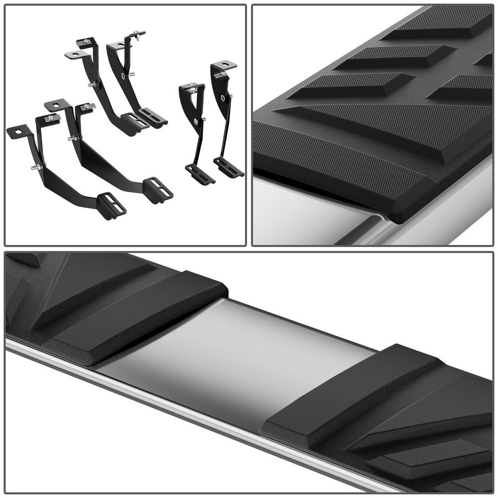 For 1999-2014 Silverado Sierra Regular Cab 6.5" Side Step Bar Running Boards