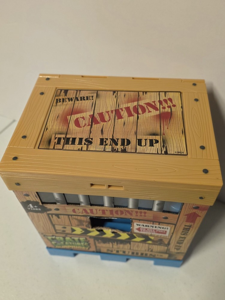 STUBBS, The Crate Creatures Surprise Interactive Monster With Cage