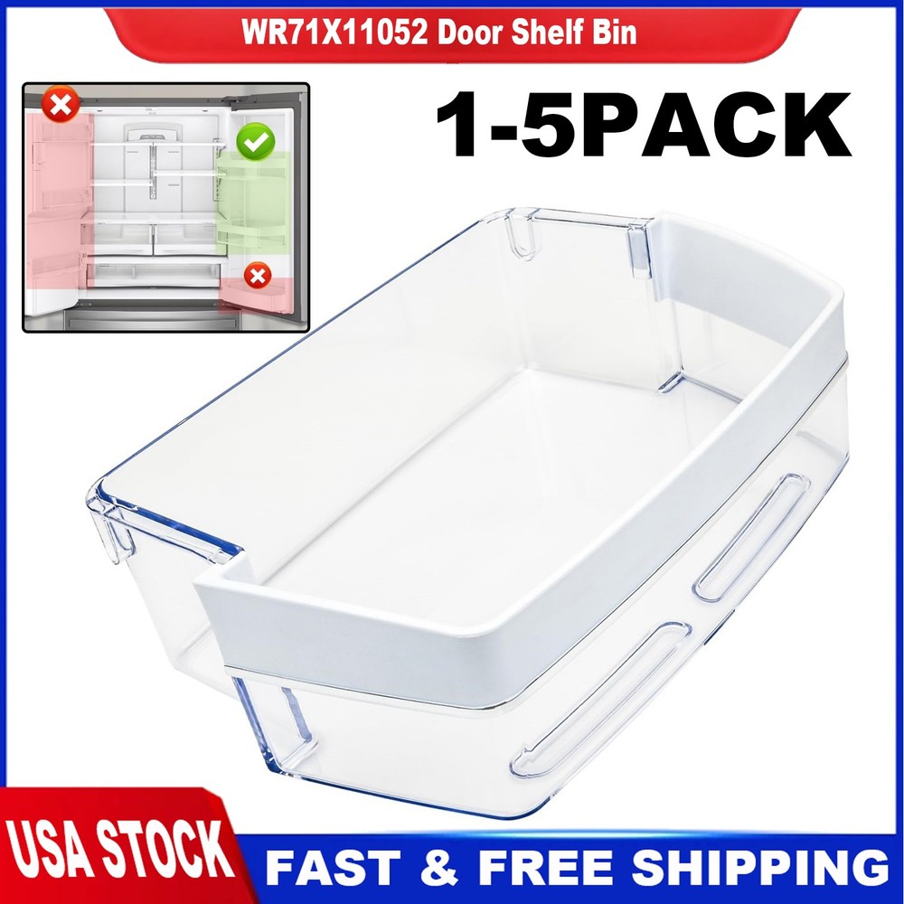 WR71X11052 Door Shelf Bin for GE Refrigerator Right Side Gallon Bin Replaceable