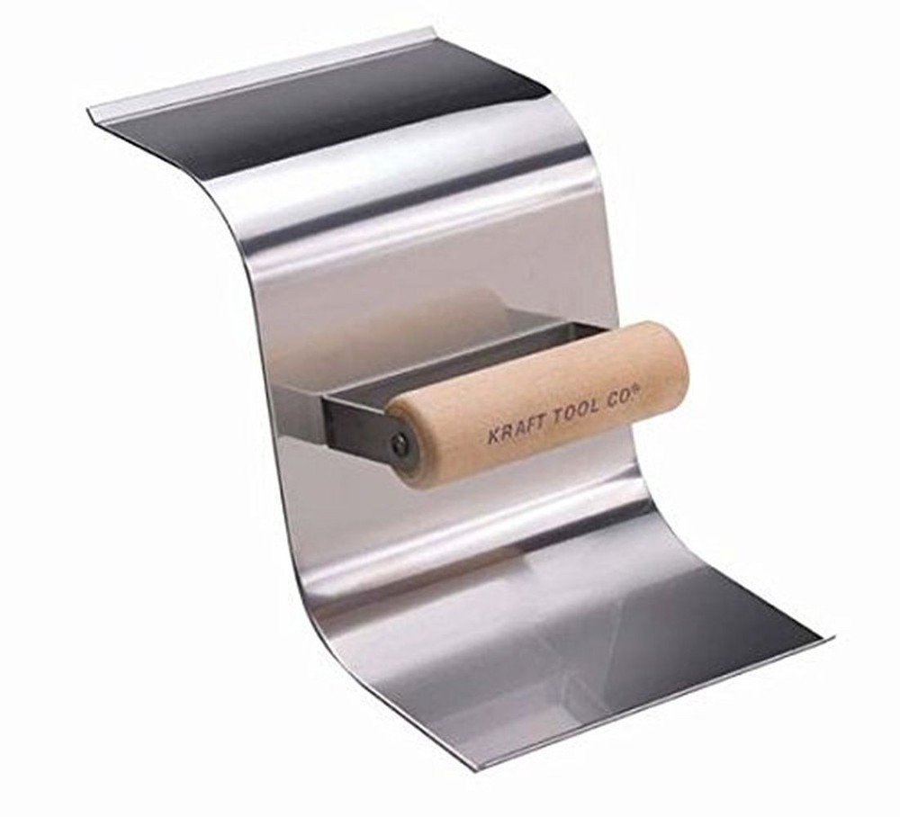 Kraft CF650 Curb&Gutter Tool 1-1/2" Radius w/Wood Handle