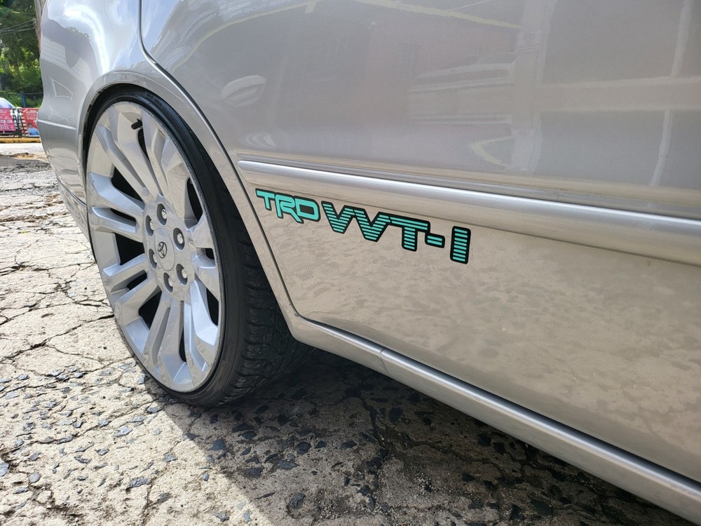 TRD VVTI Sticker Decal JDM 3Pcs