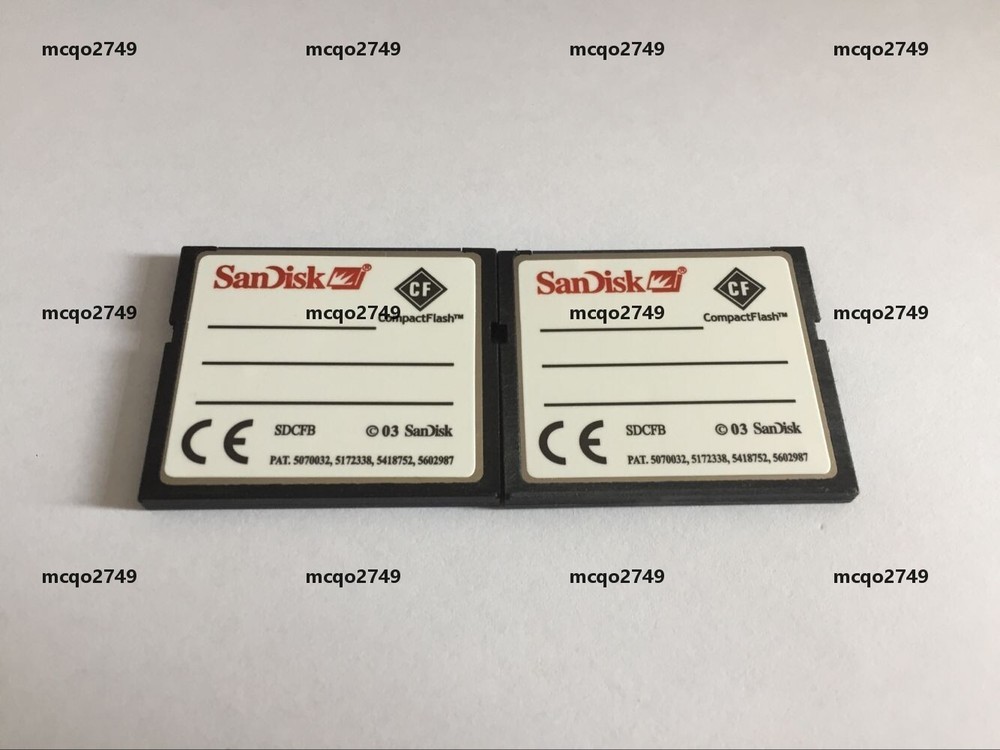 10PCS 32MB Sandisk Compact Flash Card 32MB CF Memory card SDCFB