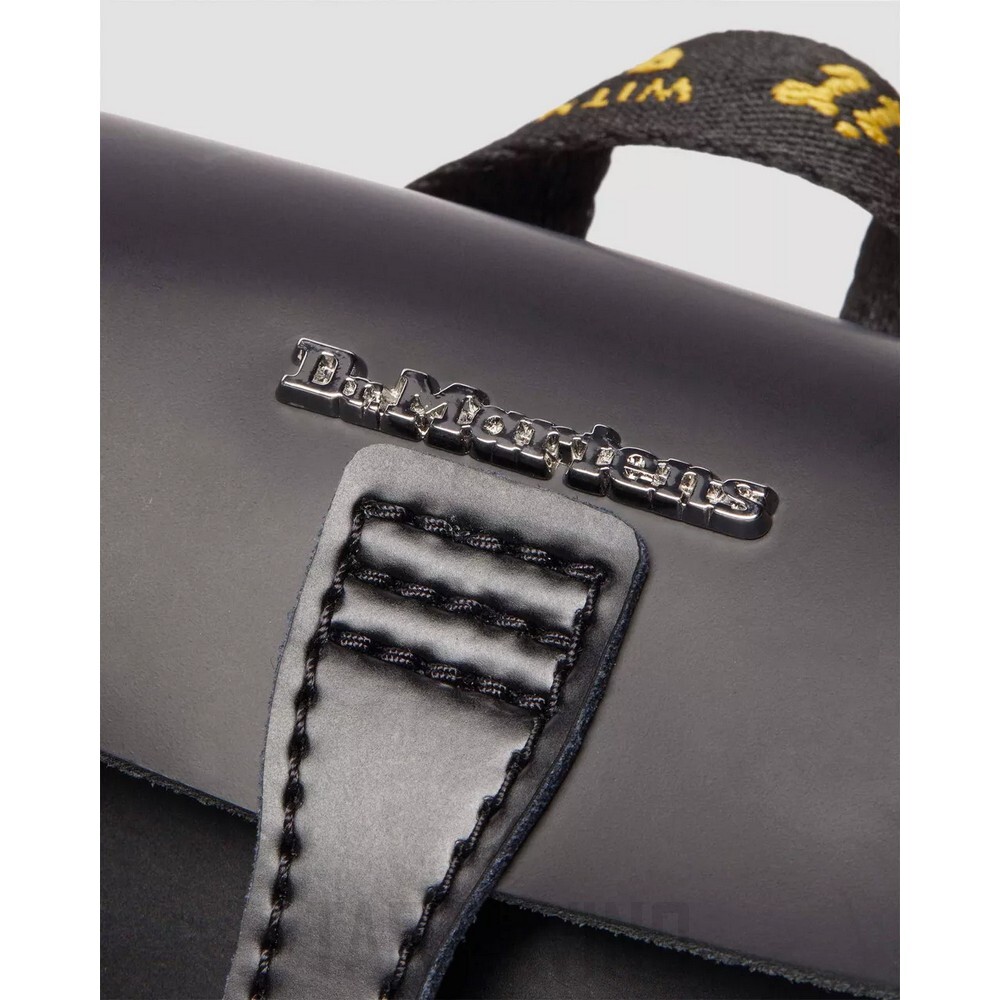 DR MARTENS MICRO BLACK KIEV LEATHER BACKPACK