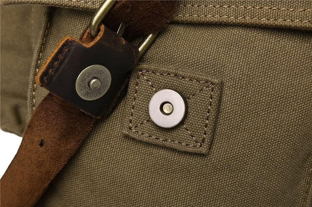 Vintage Military Canvas Messenger Bag