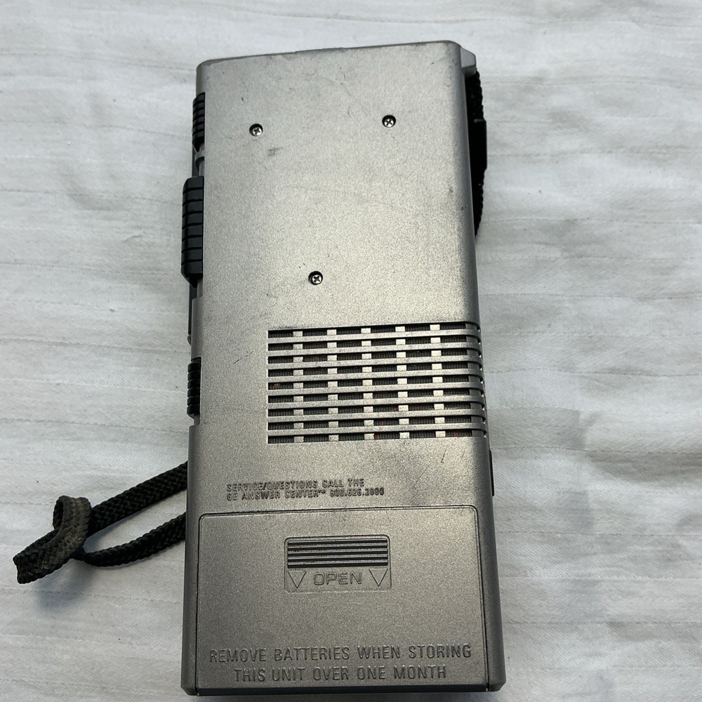General Electric GE Microcassette Player/Recorder 3-5325A Untested
