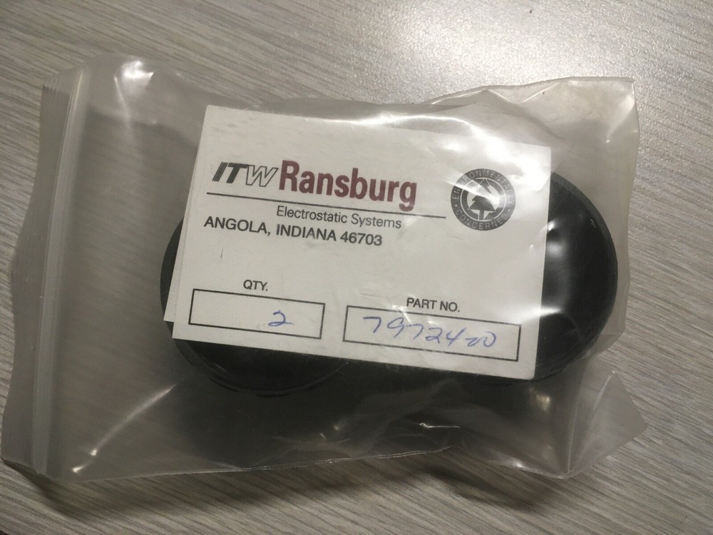 Ransburg Solo Electrostatic Spray Gun Air Cap Retaining Ring