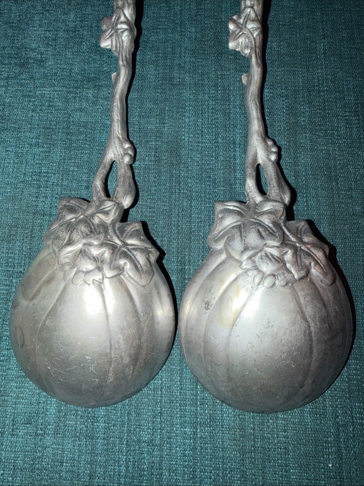 Spoon SET Aluminum Artisan Serving Utensils Elegant
