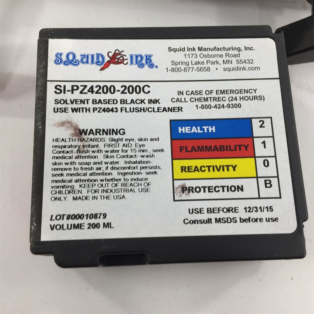 Squid Ink Auto Pilot - Solvent Rev J With Mounting Bracket