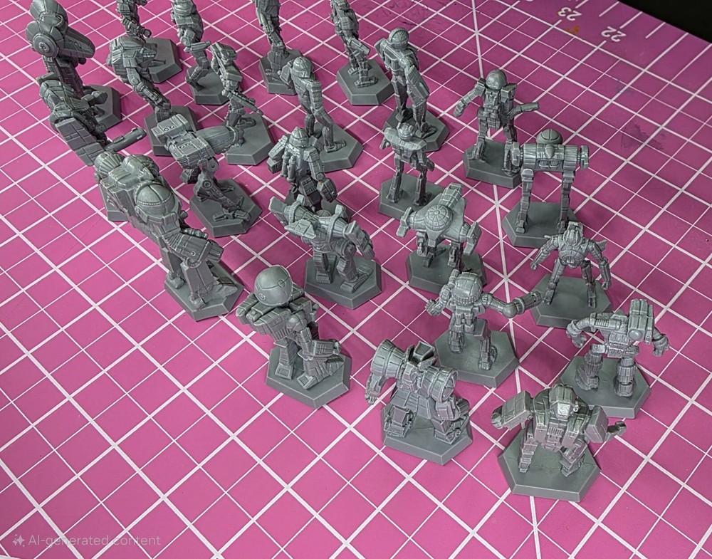 NEW RARE 2014 Battletech Mini - Dervish Base #14 - 35000BMech