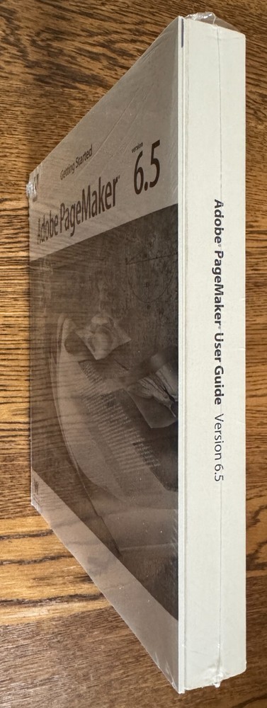 Adobe PageMaker 6.5 - Book Only - NEW