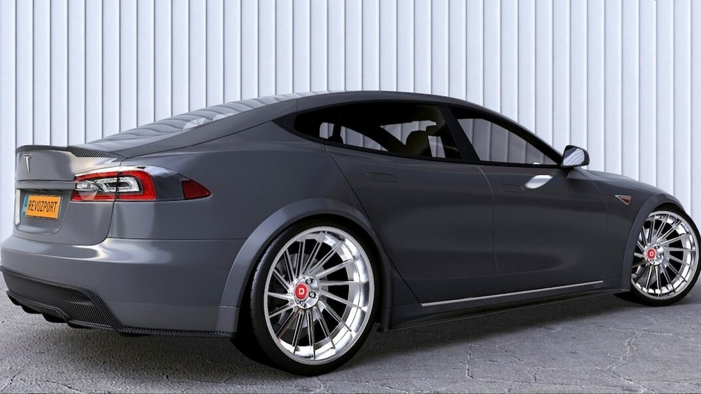 TESLA MODEL S EVOLUTION LOWERING LINKS KIT 2013 TO 2020 (PRECISION ADJUSTMENT)