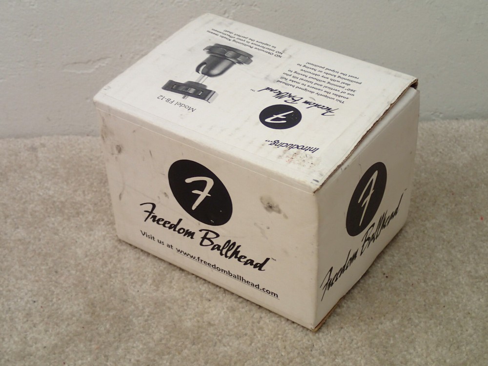Freedom FB-12 Ball Head for Tripod Nice in Box