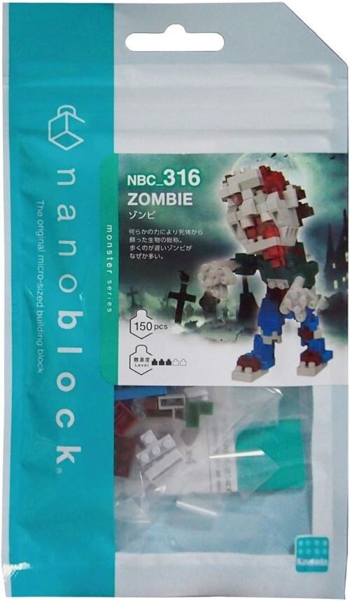 Zombie "Monsters", Nanoblock Collection Series