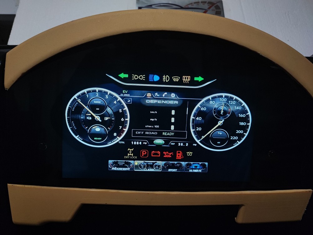 LAND ROVER DEFENDER DIGITAL DASHBOARD LUXURY