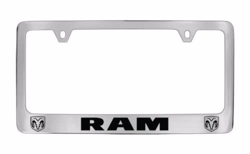 Dodge Ram PLASTIC Chrome License Plate Frame