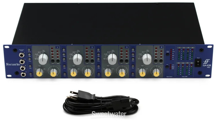 Focusrite ISA428 MkII 4-channel Microphone Preamp
