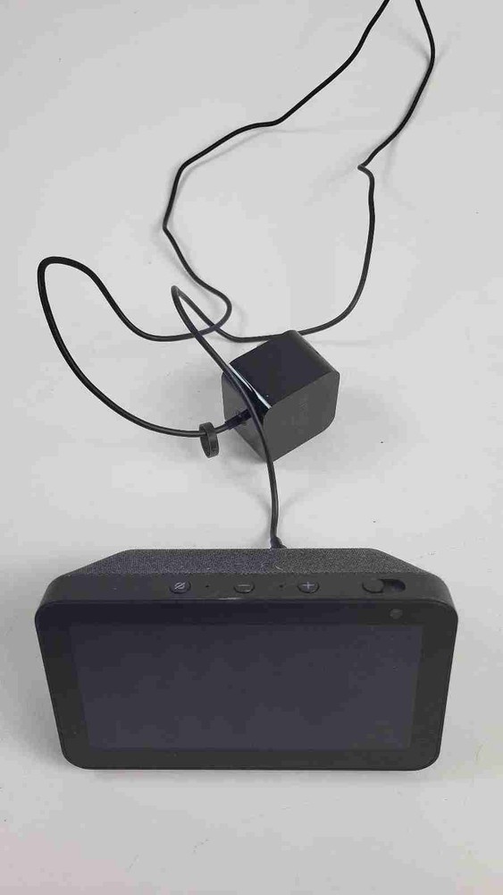 Amazon Echo H23K37 Smart Speaker Tested Working + Power Cord Bundle