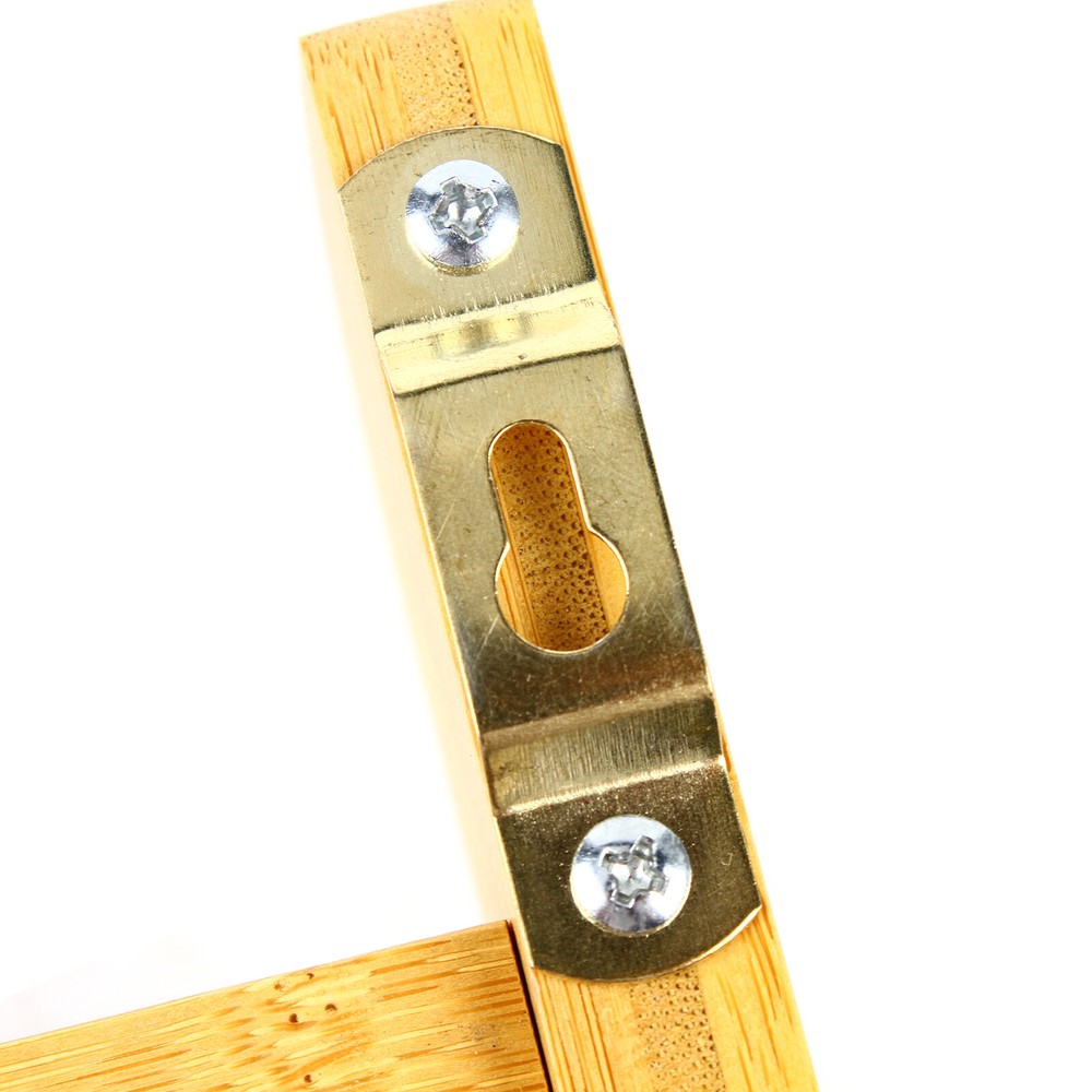 4-Layer Bamboo Mount Display Stand Wall-Mounted Display Rack Sword Mount Stand