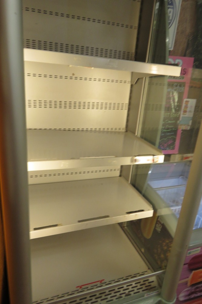 Commercial 78" Open Air Display Case Refrigerator Showcase