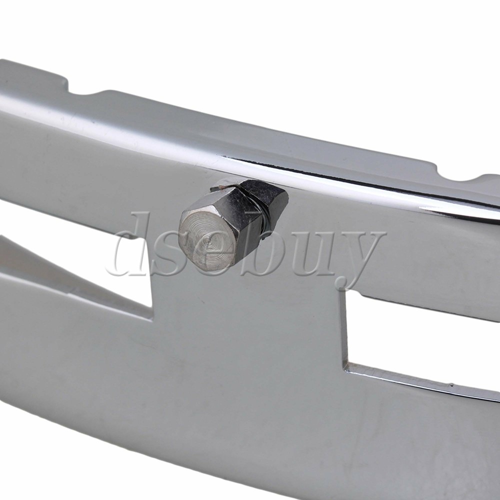 Chrome Polished Single Leg Banjo Armrest with Silver 5 String Banjo Tailpiece