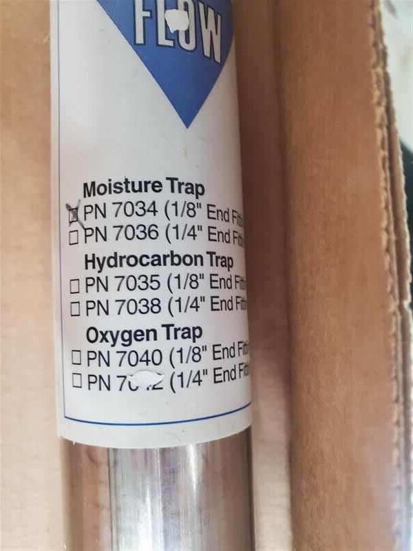 Alltech  Moisture Trap Column Catalog:7034 1000 PSIG 1/8" fitting