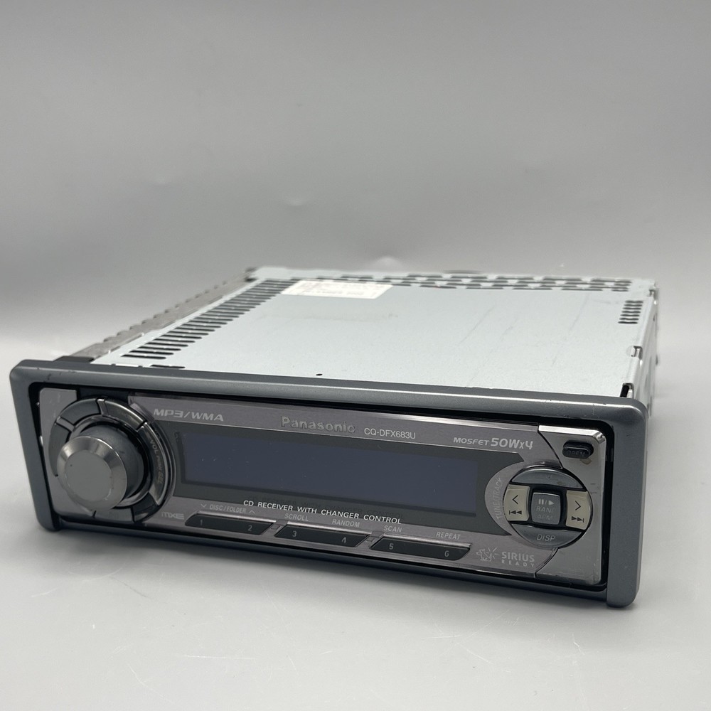 Panasonic Car CD Player CQ-DFX683u - Untested