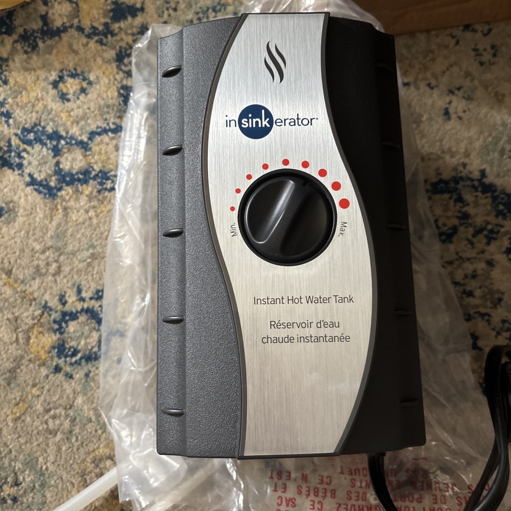 InSinkErator Hot Water Dispenser with System Tank - Silver