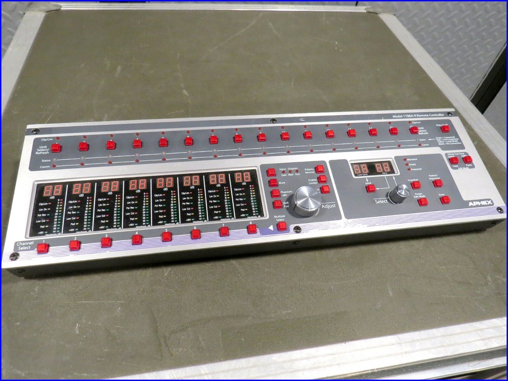 APHEX 188 8 64 CHANNEL MICROPHONE MIC PREAMP RME ADAT MADI SYSTEM & CONTROLLER