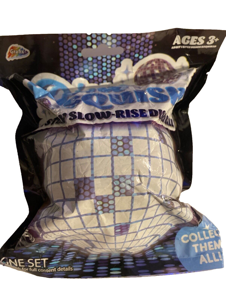 Soft Squishy Toy  Slow Rise Super  Disco Squeeze Ball