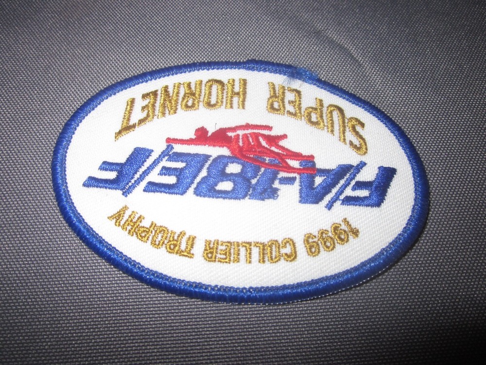 F/A-18E/F Super HORNET 1999 COLLIER TROPHY PATCH