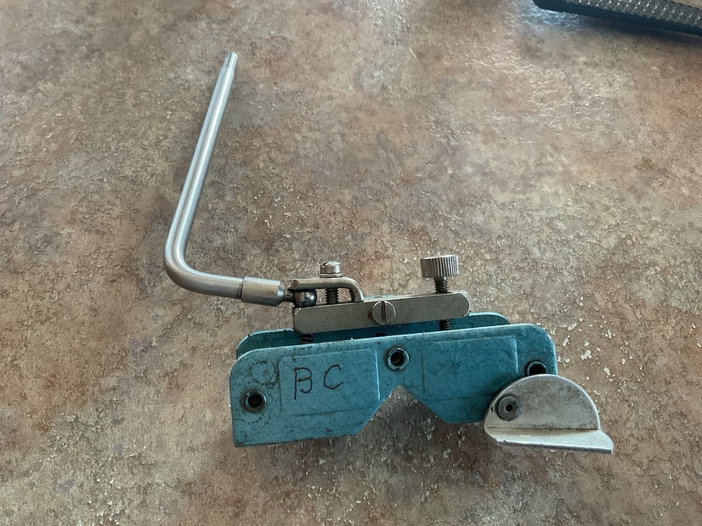 Magnetic Base Dial Test Indicator Holder With Rod Used