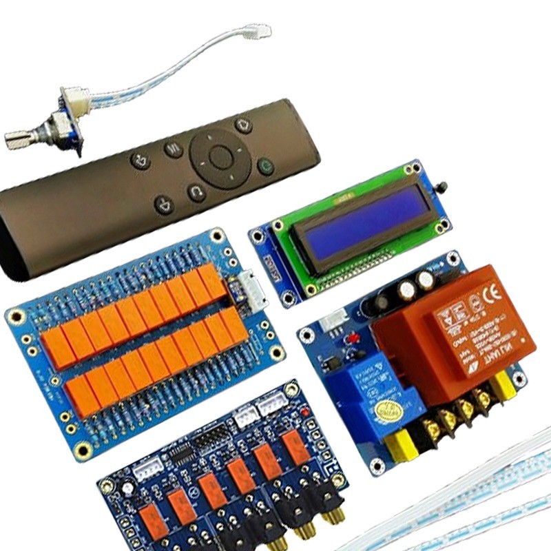 Hifi Remote Relay Volume Control Board Passive Preamp Board Audio Input 2026 NEW