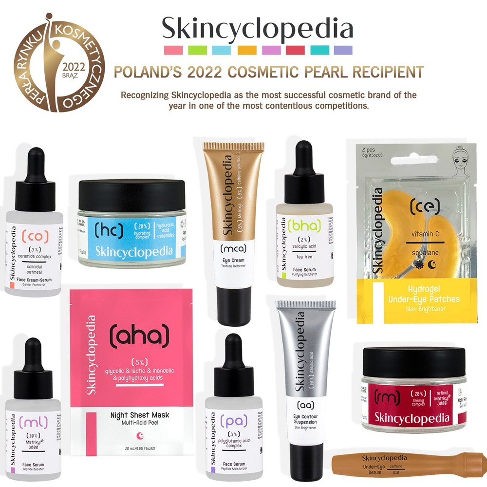 Skincyclopedia Under Eye Roll-On - Caffeine & Q10, Cooling Roller, Dark Circles.