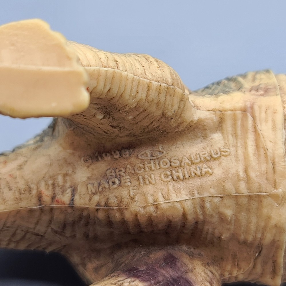 1999 Apatosaurus Hard Plastic Toy Dinosaur