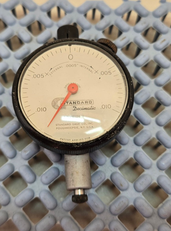 STANDARD GAGE CO.  Dial Indicator Decimatic D3-26126-V