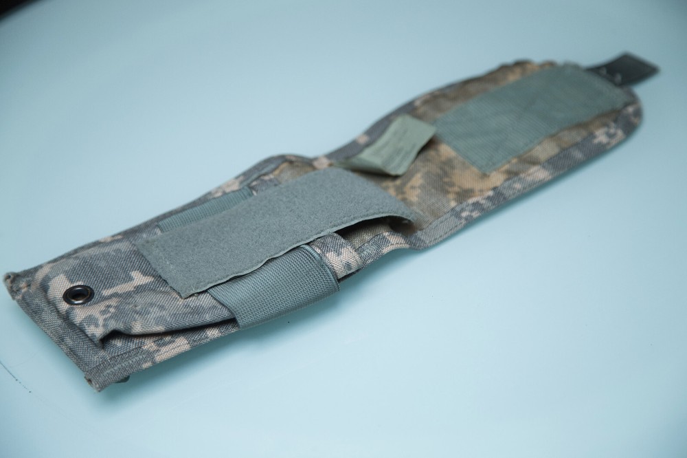 Pre MSA Paraclete Double Mag Pouch Molle ACU Pattern