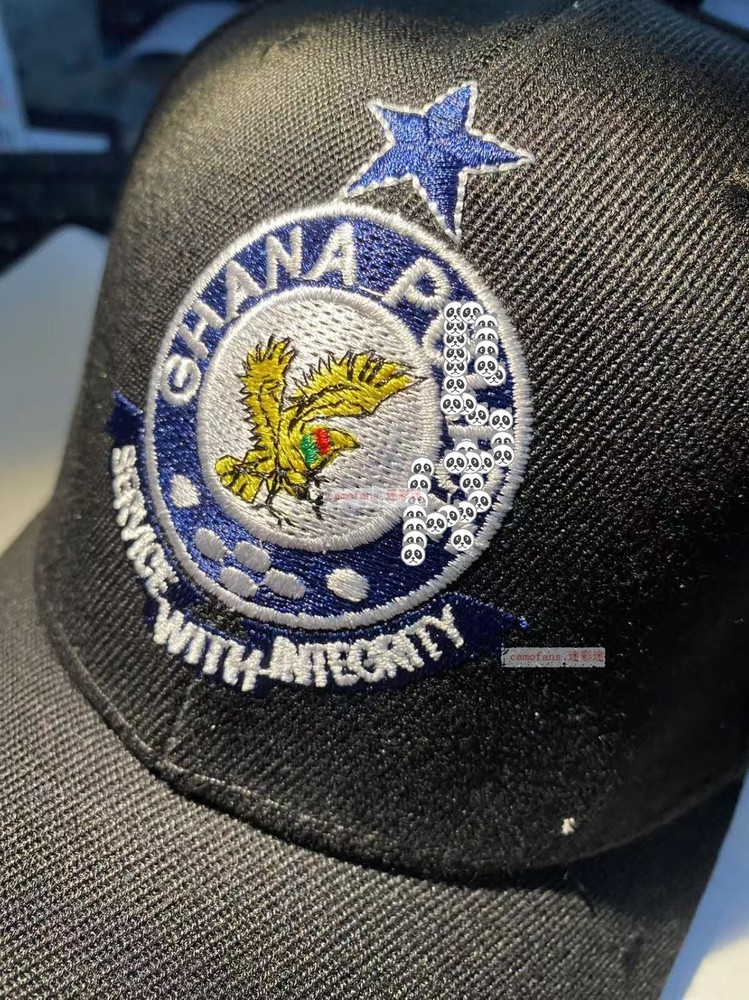 Rare Original Ghana PC Force Uniforms Cap Hat