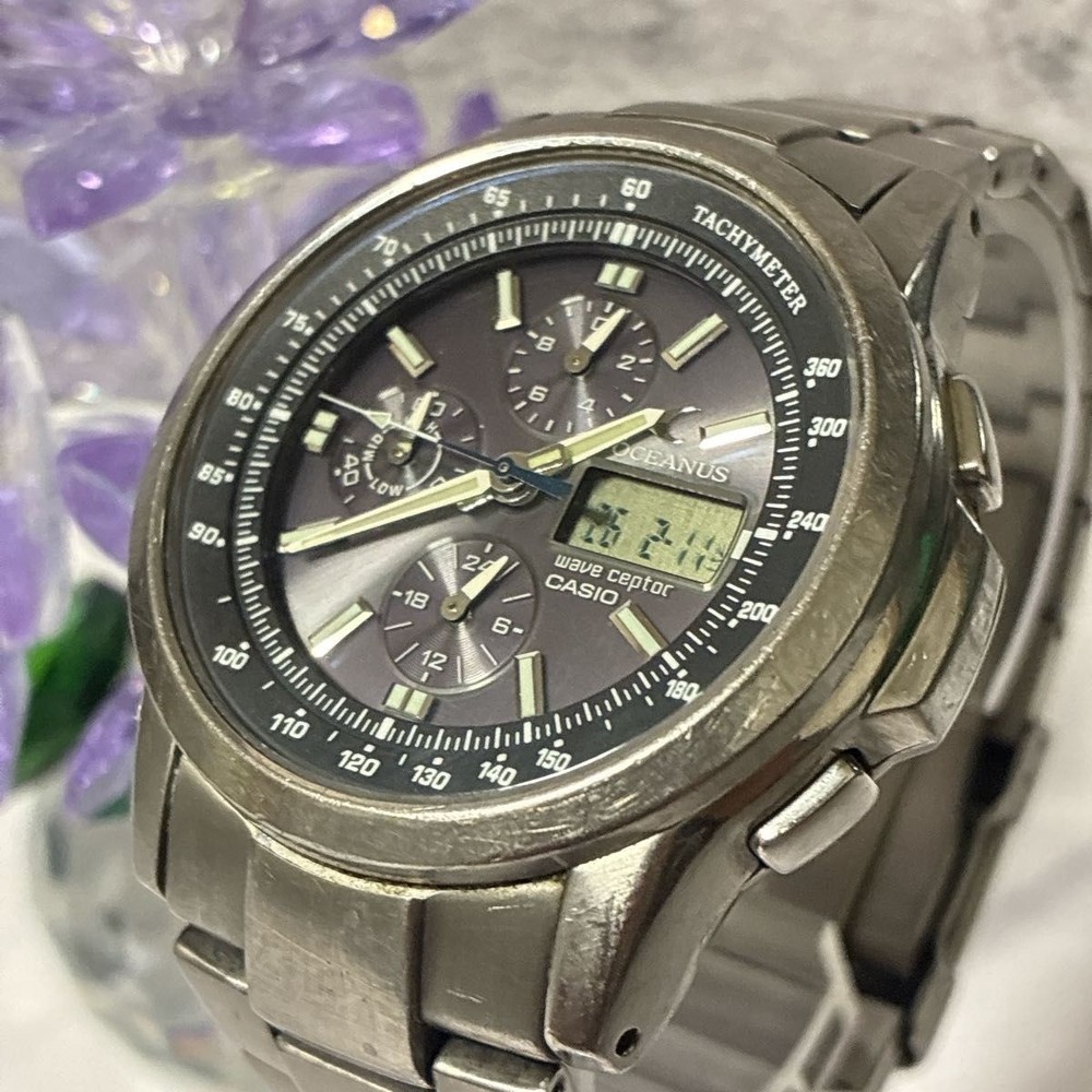 [Rare] CASIO Oceanus First Generation OCW-500TDJ Solar