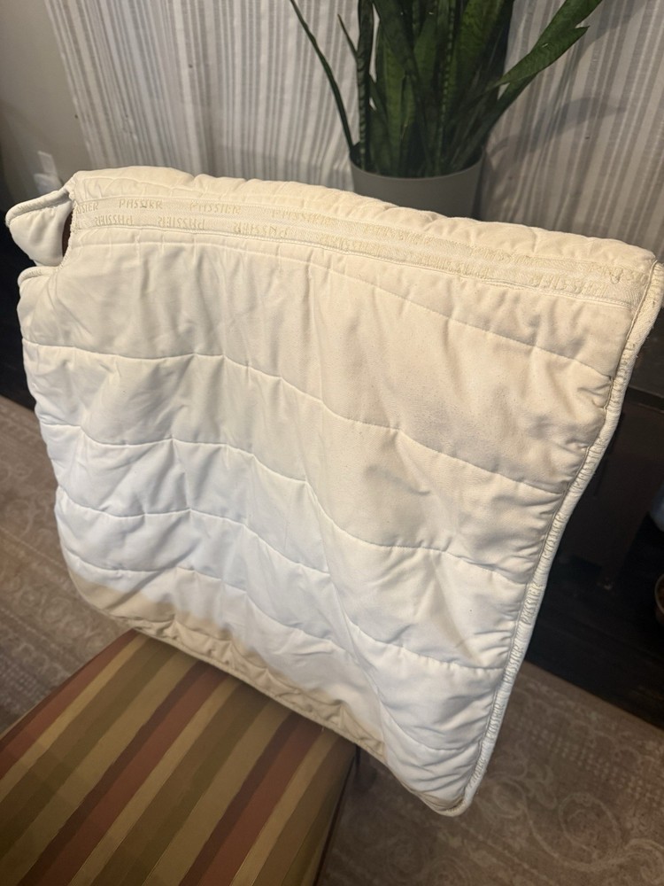 Passier White Dressage Saddle Pad FlexiPad