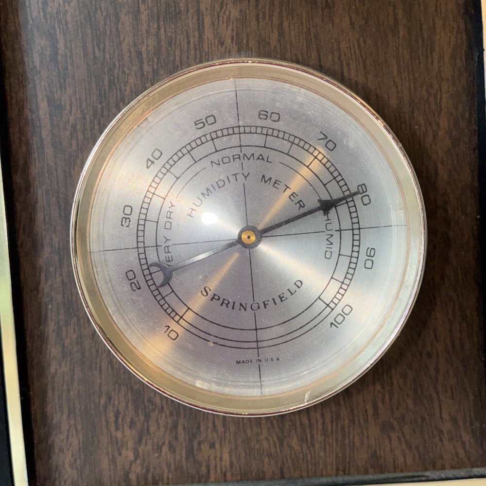 Adjustable Springfield Nautical Thermometer Barometer Humidity Weather Station