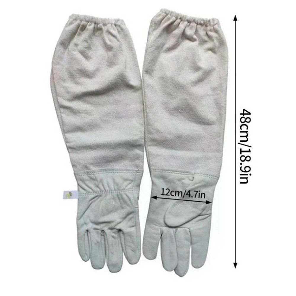 Beekeepings Gloves Protective Sleeves Beekeeper Gloves