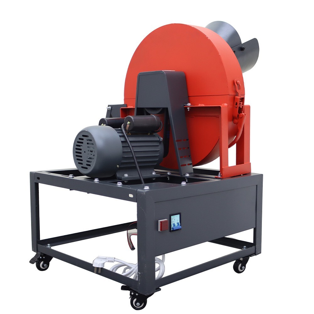 Straw Roots Crusher 220V 600kg/h Farm Fruit Grinder Feed Processing Machine