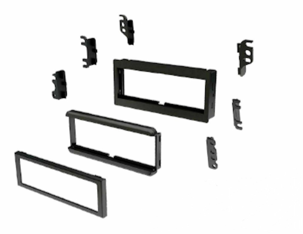 Radio Mounting Stereo Install Installation Single Din Aftermarket Dash Kit Sgl
